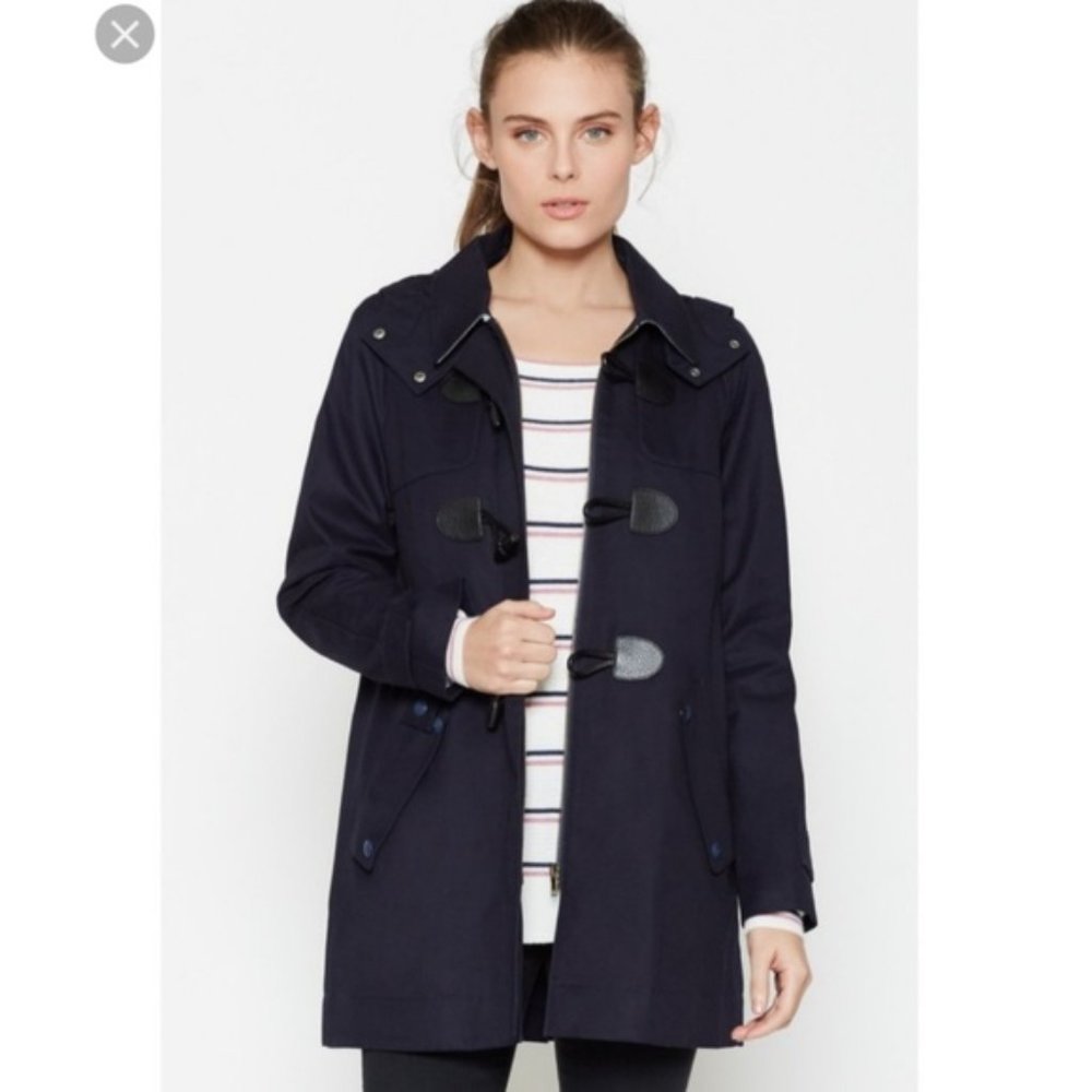 Joie Blue Hester Jacket with Hood XS